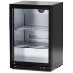 Professional 128L Single Door Undercounter Back Bar Chiller – Black | BC01PP