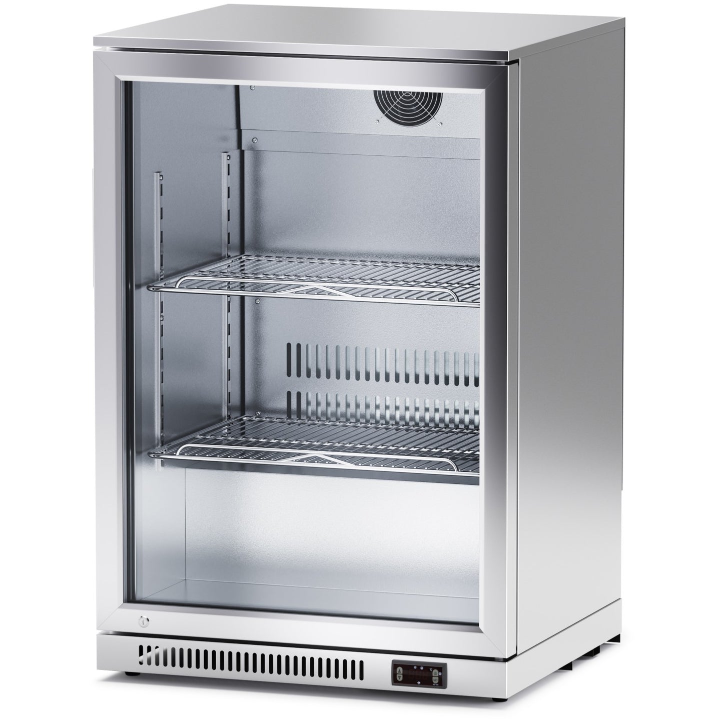 Professional 128L Single Door Undercounter Back Bar Chiller – Stainless Steel | SSBC01P