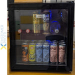 Bottle cooler Glass door 50 litres Black - BC50