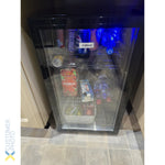 Beer Fridge, Bottle cooler Glass door 98 litres Black - BC98