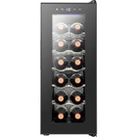 Commercial Wine Cooler Glass Door 12 Bottles 34L 265 x 515 x 645 mm - BCW36A