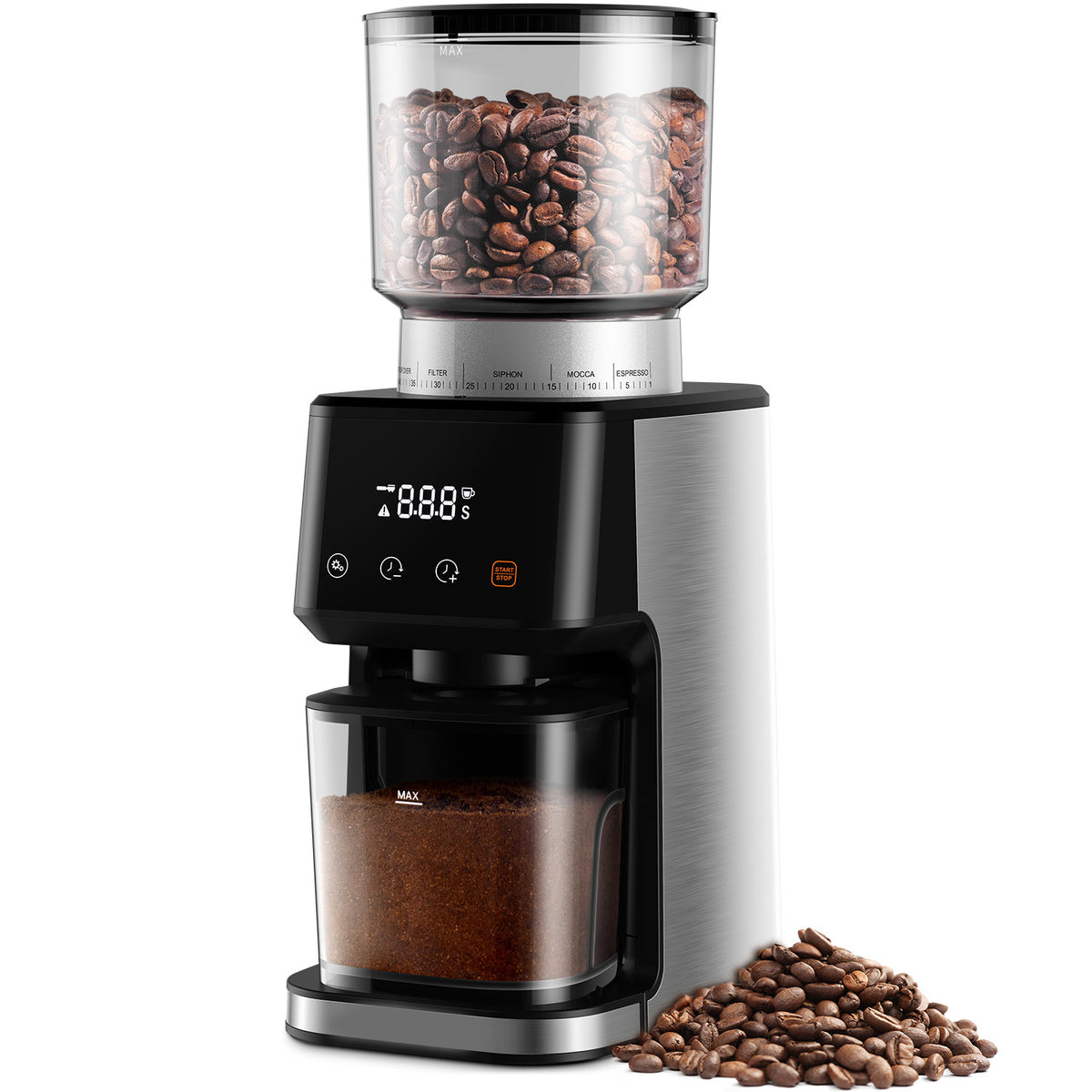 Commercial Coffee Grinder 350g Bean Capacity - BDCG018