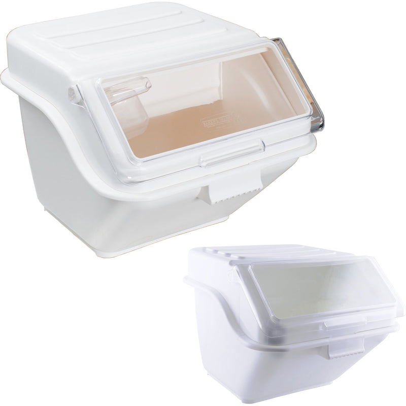 Ingredient Bin Combo 10 & 48 litres Transparent lid - BCOMB1