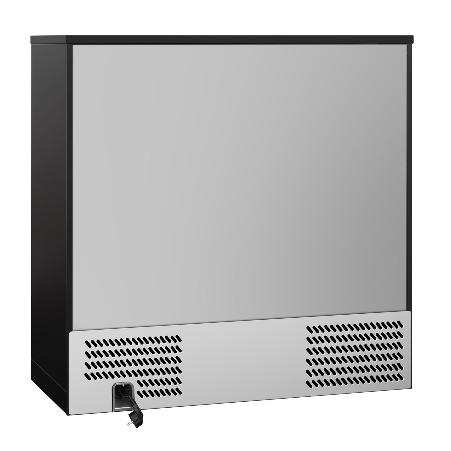 GGM Gastro BKTG220SSN 220L Back Bar Cooler — rear view