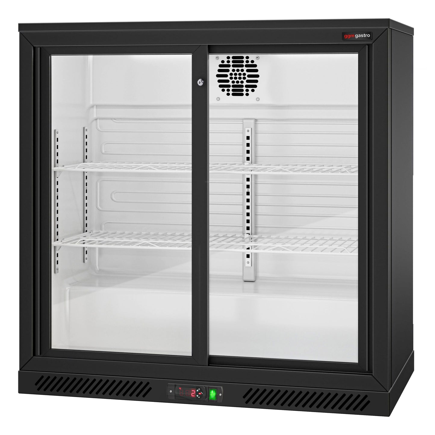 GGM Gastro BKTG220SSN 220L Back Bar Cooler — in-situ bar environment