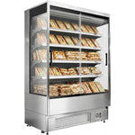 Commercial Multi Deck Display Refrigerator with Stainless Steel Finish 1524x700x2000mm - BLUEL506