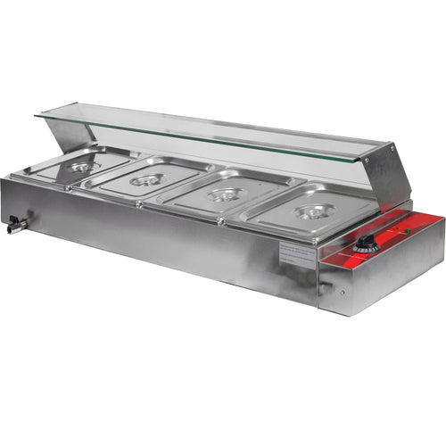 Display Bain Marie Countertop 4xGN1/2 - BT04