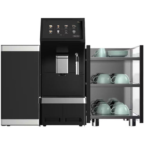 Commercial Automatic Bean to Cup Coffee Machine with Steam Wand 10" Touchscreen 19 Bar - BTB102