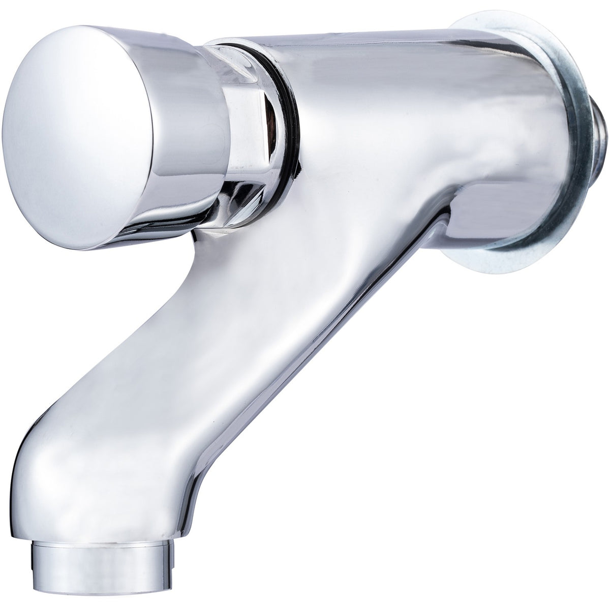 Commercial Wall-Mounted Self-Closing Push Tap Chrome - BXF226