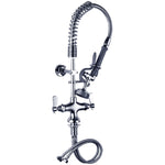 Deck-Mounted Commercial Pre-Rinse Unit with 22" Hose & Spray Valve - BXF242