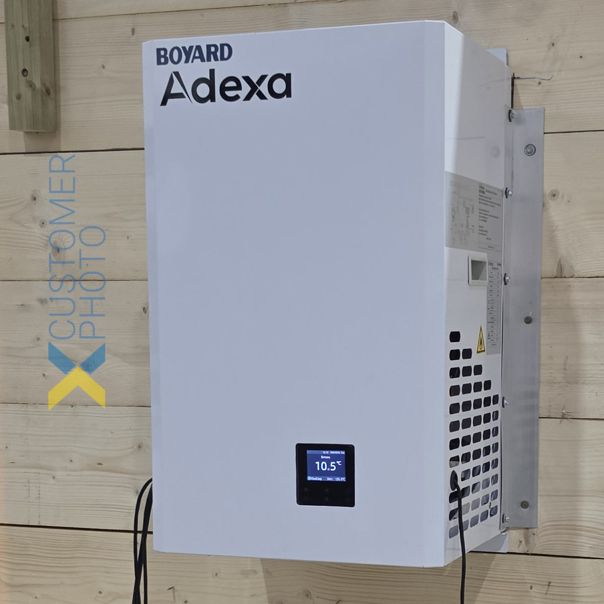 1hp Wall-Mounted Monoblock Unit for Freezer Room -25°C to +2°C 450x880x730mm - BYG12