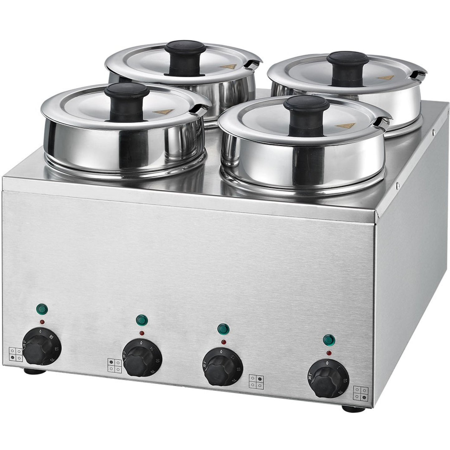 Bain Marie 4 Hot pots 4x3.5 litres - BMP44