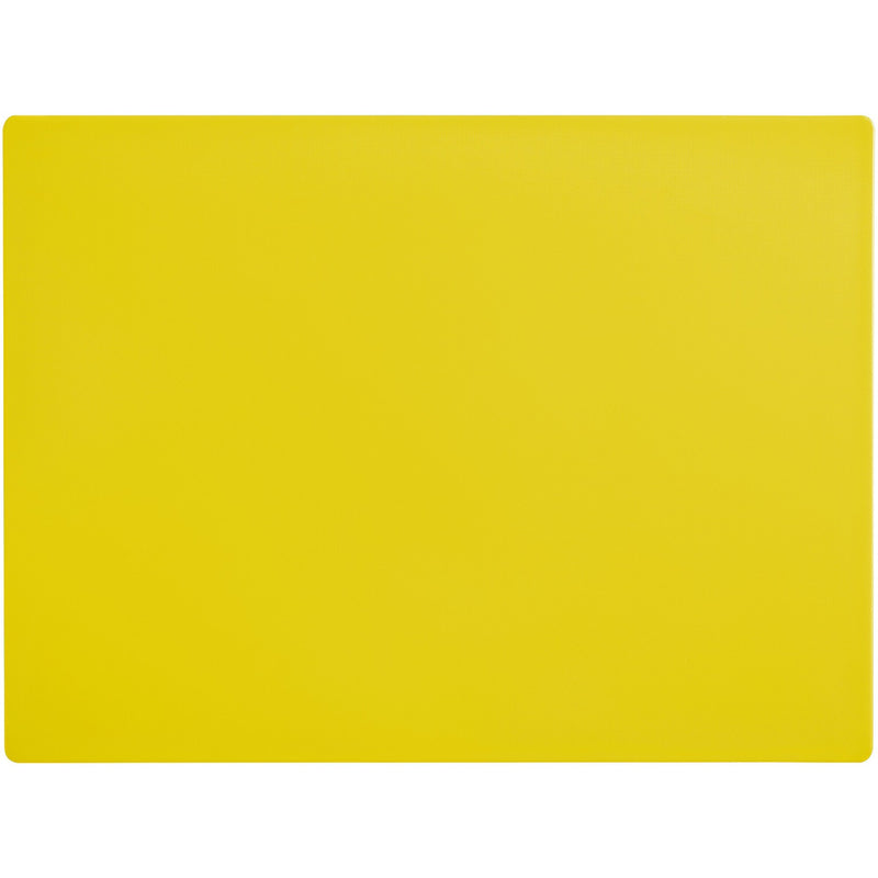 530mm x 325mm High Density Commercial Cutting Board in Yellow - 4740Y