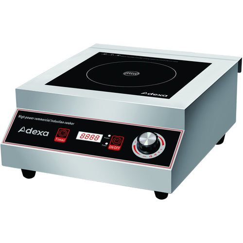 Commercial Induction Cooker 2800W Push Button & Knob Control - C05D