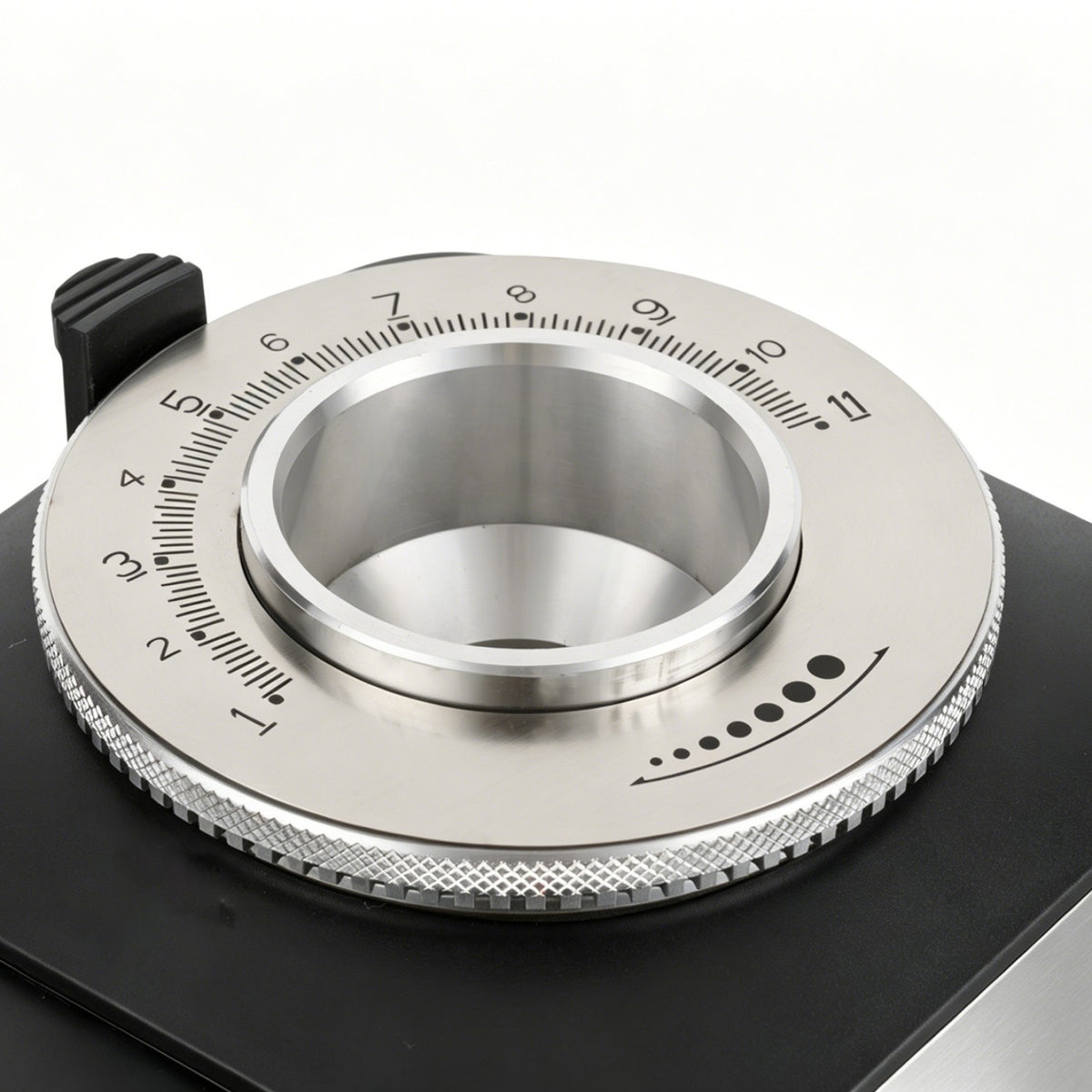 Commercial On-Demand Coffee Grinder with Digital Display, 1kg Hopper and 64mm Burrs Silver Finish - CCG104