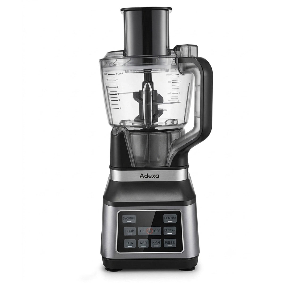 Commercial Blender / Food Processor with Digital Controls, 2L Jug and Preset Programmes Black Finish - CCG106