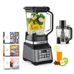 Commercial Blender / Food Processor with Digital Controls, 2L Jug and Preset Programmes Black Finish - CCG106