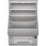 Wall Cabinet Multi Deck Refrigerator Night curtain 380 litres Stainless steel - CF380