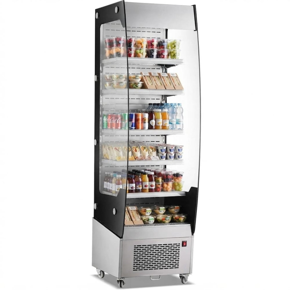 Wall Cabinet Multi Deck Refrigerator 220 litres Stainless steel - CF220