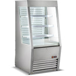 Commercial Display Merchandiser Fridge 245 litres 3 shelves Stainless Steel - CF260S