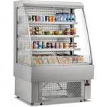 Wall Cabinet Multi Deck Refrigerator Night curtain 380 litres Stainless steel - CF380