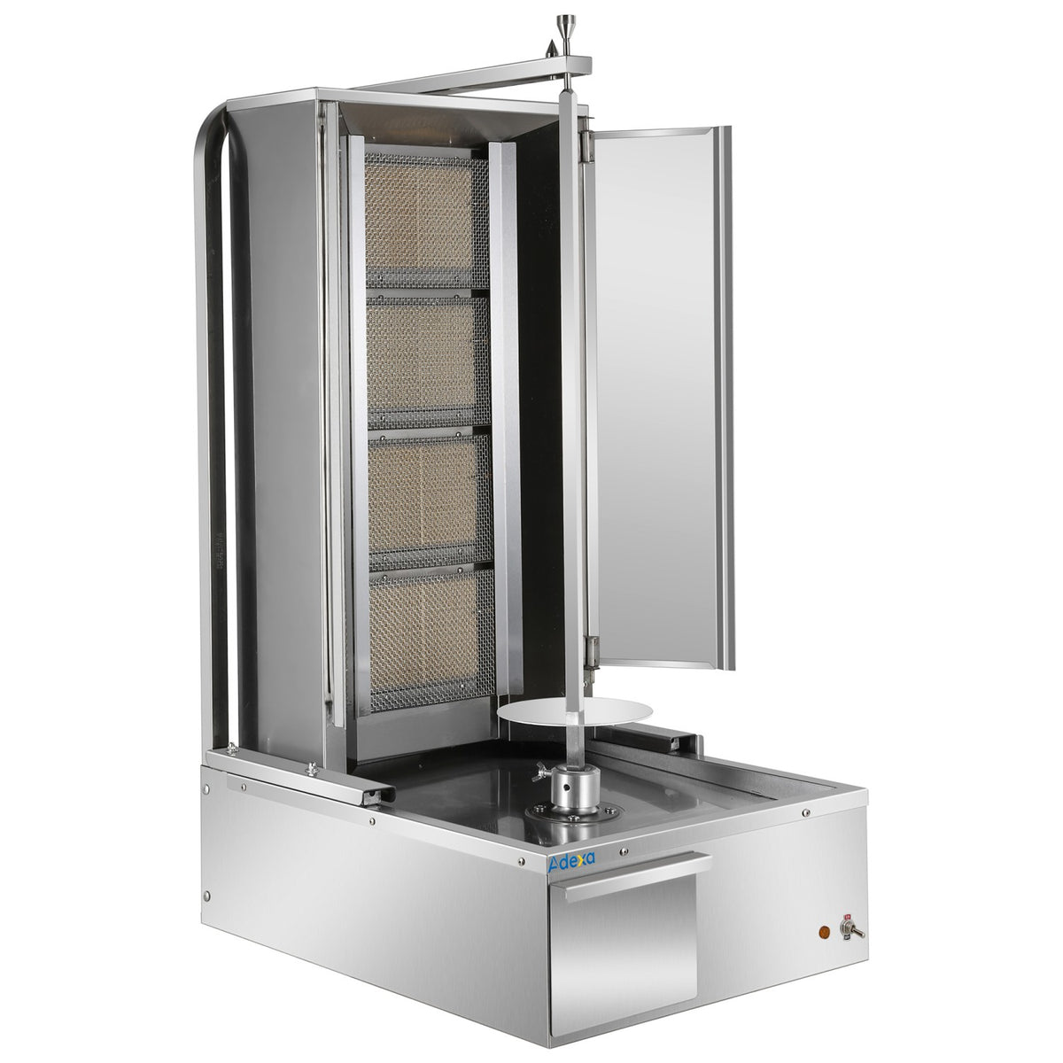 Commercial Gas Doner Kebab Machine 4 Burner with motor - CGAR950Q