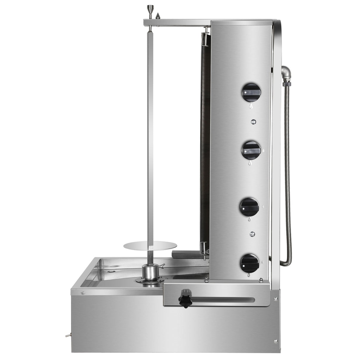 Commercial Gas Doner Kebab Machine 4 Burner with motor - CGAR950Q
