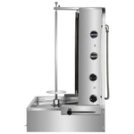 Commercial Gas Doner Kebab Machine 4 Burner with motor - CGAR950Q