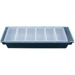 Garnish Tray / Condiment Holder with Lid 6 Compartments - CHC46