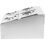 Commercial Condiment Holder including 4xGN1/6-100mm pans & lids - CHD04B