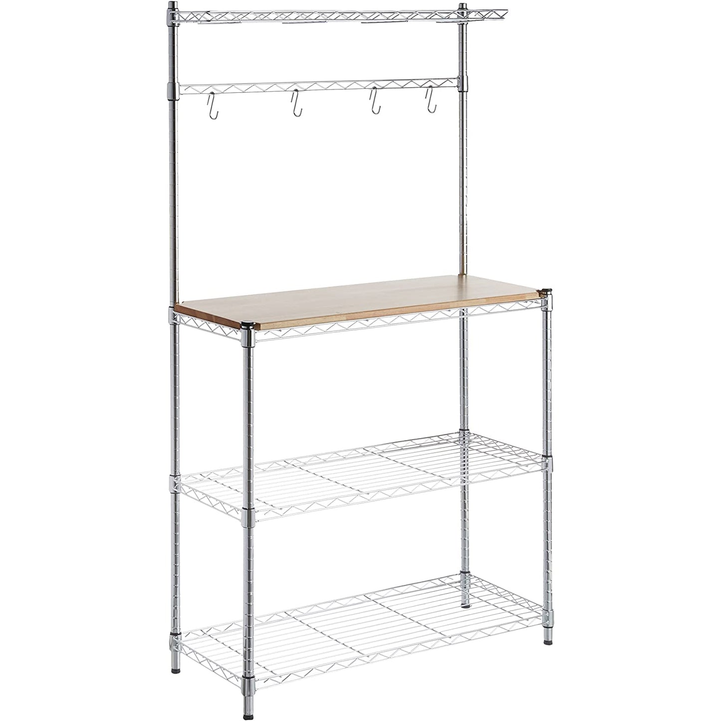 Commercial 4 Tier Microwave Oven Rack 900x350x900/1500mm - CJB1510