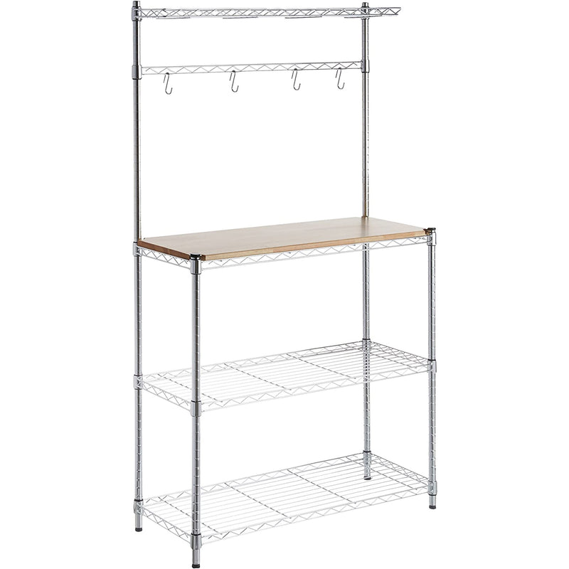 Commercial 4 Tier Microwave Oven Rack 900x350x900/1500mm - CJB1510