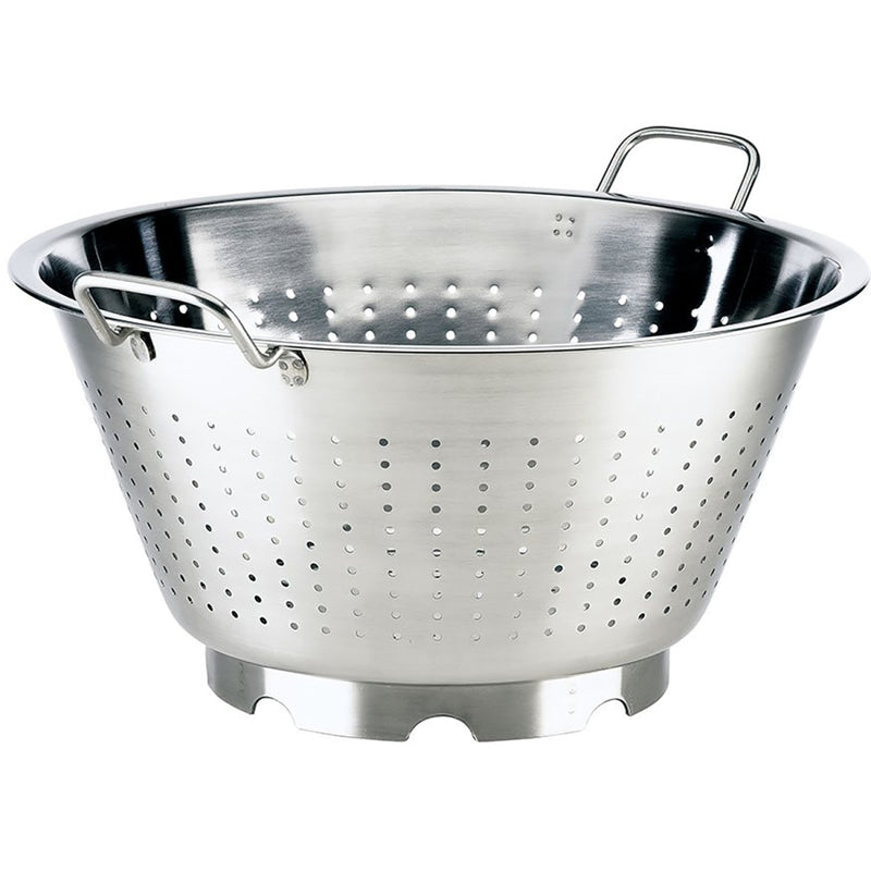 Heavy Duty Double Handed Colander Bowl 8L Stainless Steel - CL3218