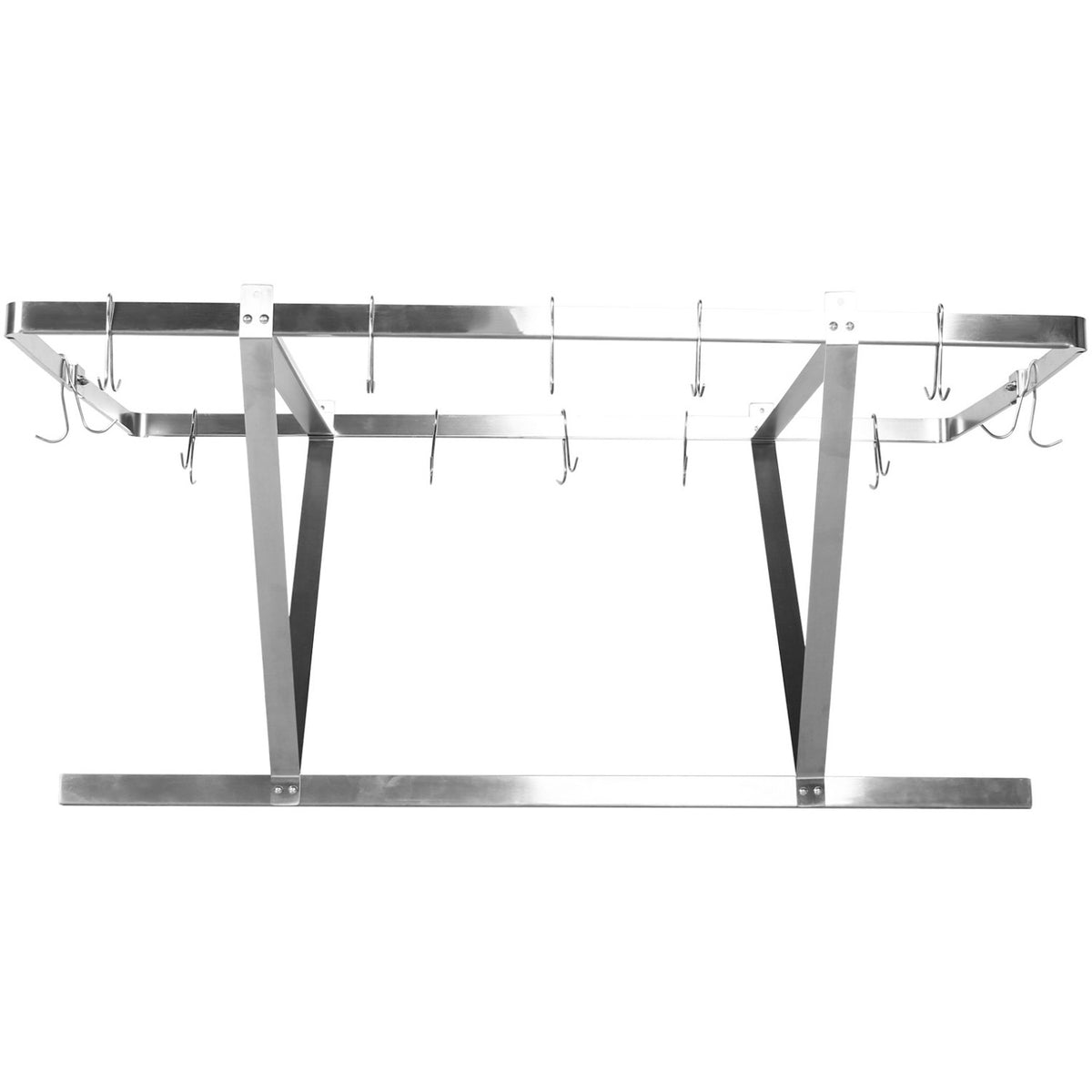 Commercial Ceiling Mounted Pot Rack Stainless Steel 1000x508mm - CMR10050