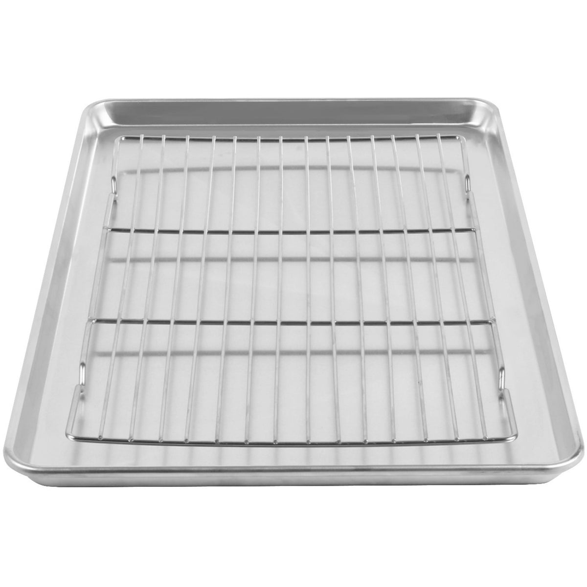 Commercial Stainless Steel Cooling Wire Rack for 60x40cm Baking Tray 530x330x15mm - CR6040