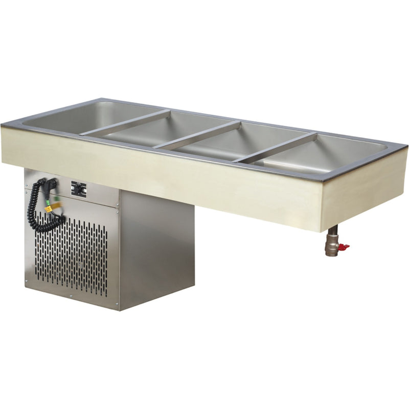Commercial Cold buffet Drop-in 4xGN1/1 1434x620x650mm - CSG4