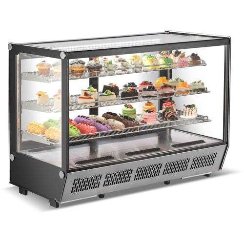 Display Merchandiser Fridge 288 litres 3 shelves Stainless Steel - CW235