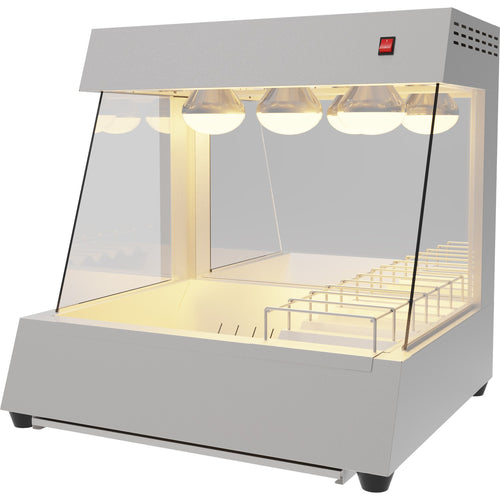 Commercial Electric Chip Scuttle & Warming Station Countertop 700x600x700mm - CW560