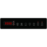 Commercial Countertop Double Front-to-Back Induction Cooker with Legs 7000W (3500W+3500W) Touch Control Hardwired - CX006