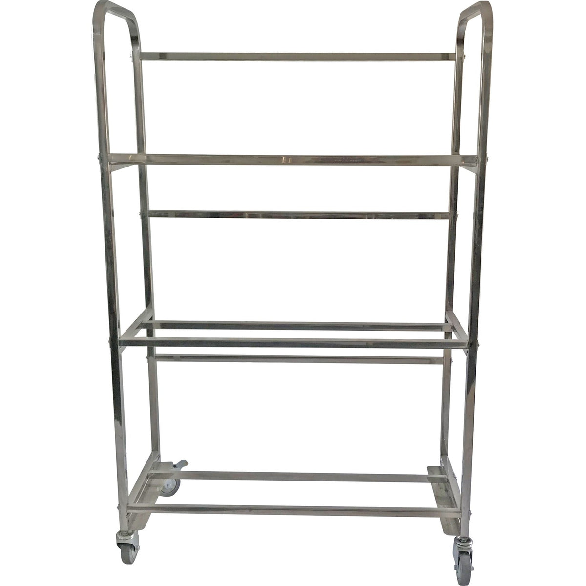 Commercial Drip Dry Trolley for Dishwasher baskets Stainless steel 30 baskets 1070x470x1705mm - DDT30