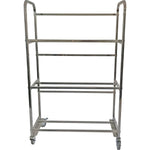 Commercial Drip Dry Trolley for Dishwasher baskets Stainless steel 30 baskets 1070x470x1705mm - DDT30