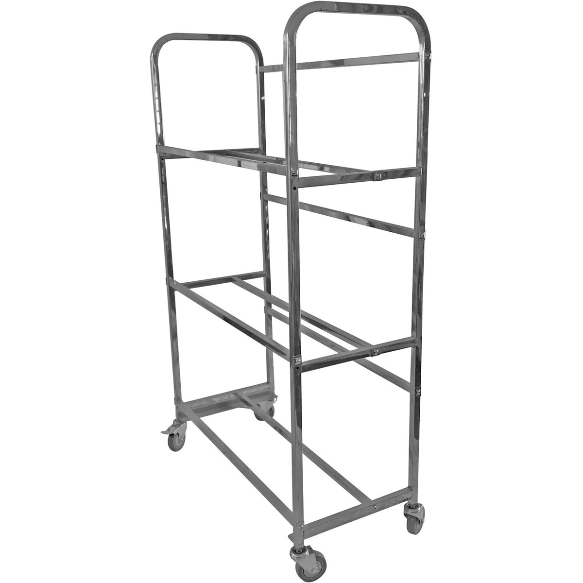 Commercial Drip Dry Trolley for Dishwasher baskets Stainless steel 30 baskets 1070x470x1705mm - DDT30