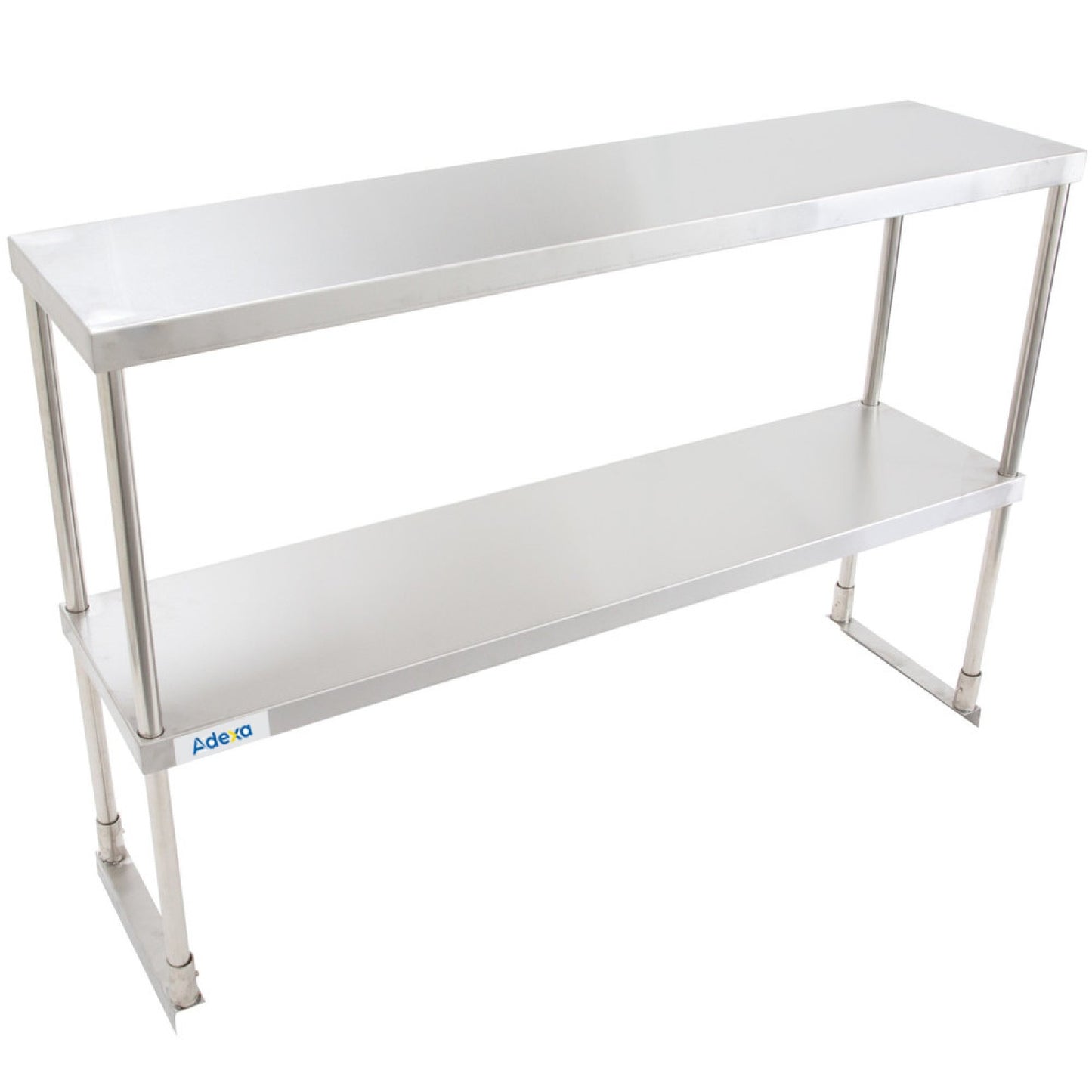 Double Tier Overshelf Stainless steel 1200x300x800mm - DOS300X1200