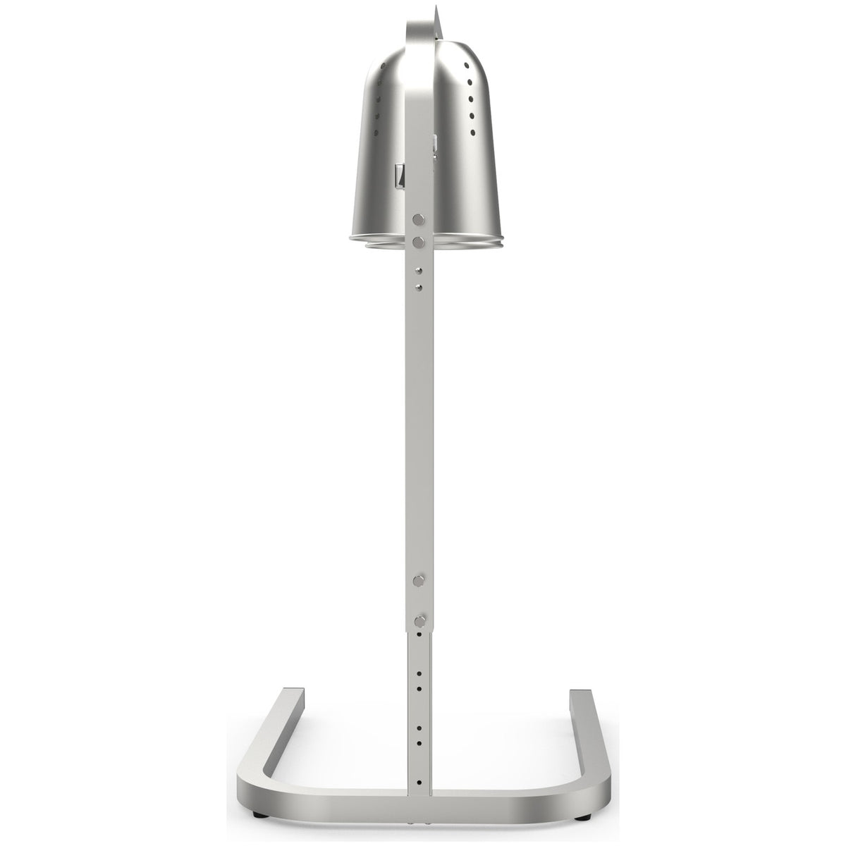 Double Head Freestanding Warming Lamp Infrared Food Warmer 470×360×759mm Silver Finish - DS570