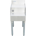 Commercial double step blender station with backsplash Stainless steel 380x580x760mm - DSBS2315