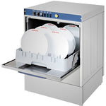 Dishwasher 540 plates/hour 500mm basket Drain pump Rinse aid pump Detergent pump 13A - DWASH50XL