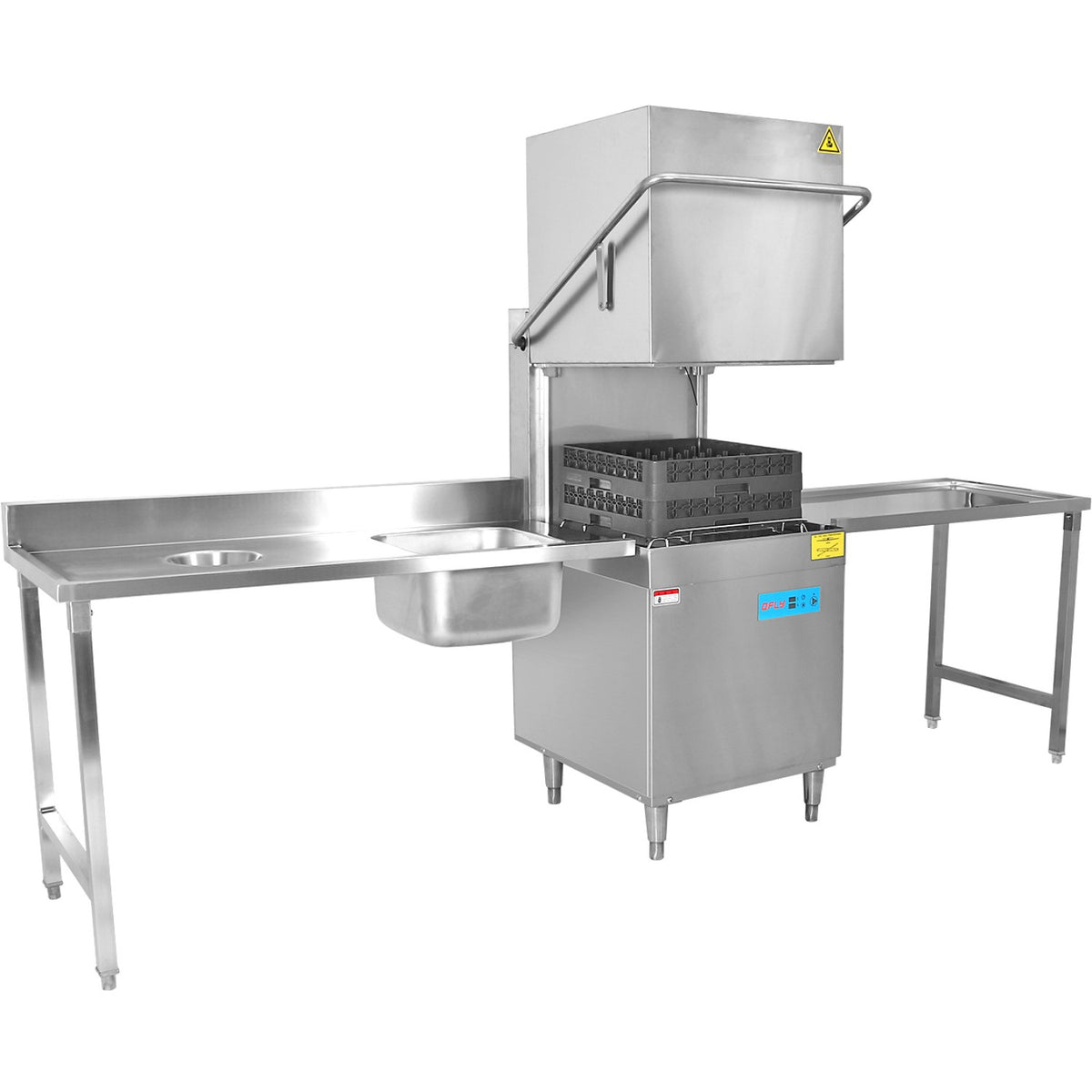 Unloading table Right side 1100x650x850mm No bottom shelf No splashback Stainless steel - SWT11065R