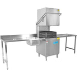 Unloading table Right side 1100x650x850mm No bottom shelf No splashback Stainless steel - SWT11065R