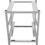 Dishwasher stand with 2 rack guides for dishwashers of Width 565-590mm & Depth 600-700mm - DWS02B