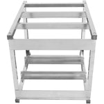Dishwasher stand with 2 rack guides for dishwashers of Width 565-590mm & Depth 600-700mm - DWS02B